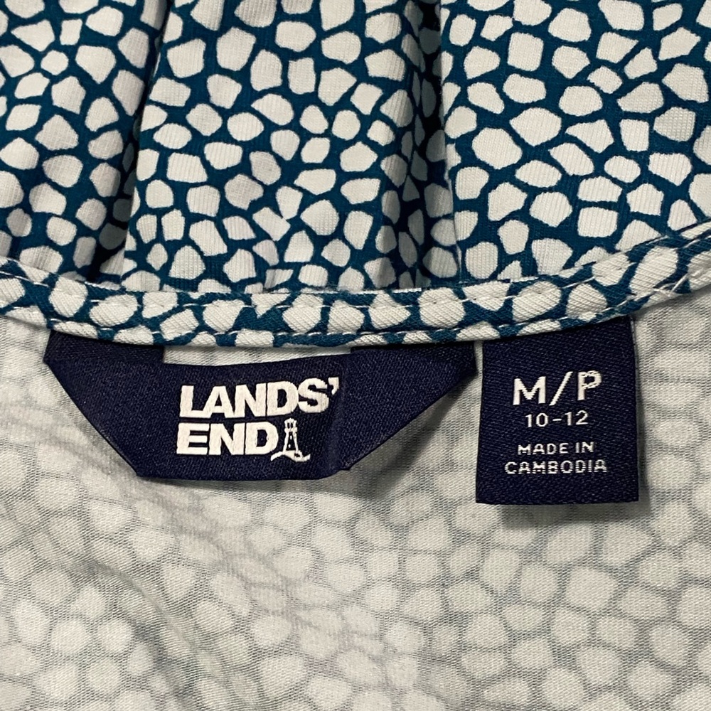 Lands’ End Tiered Maxi Summer Petite Dress - Picture 4 of 11